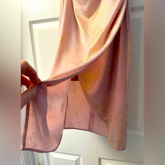 NWT Express Strapless Pink Shift dress - Picture 5 of 7